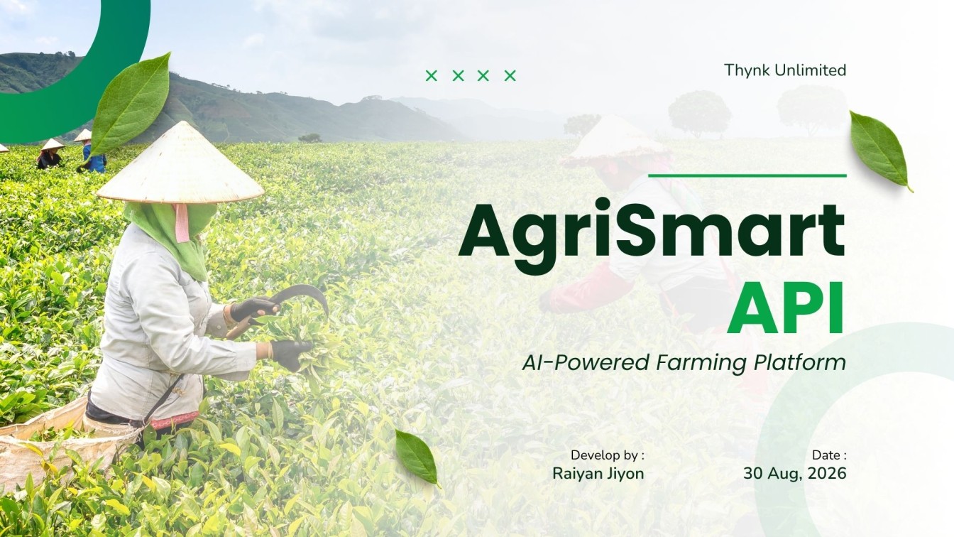 AgriSmart - AI-Powered Farming Platform (Backend)